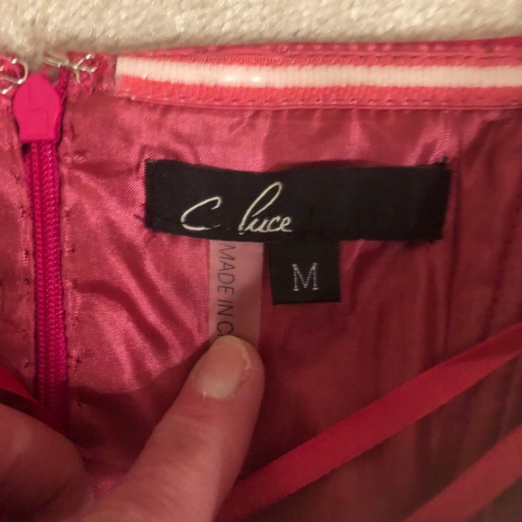 Strapless Rosette Dress - Picture 4 of 4